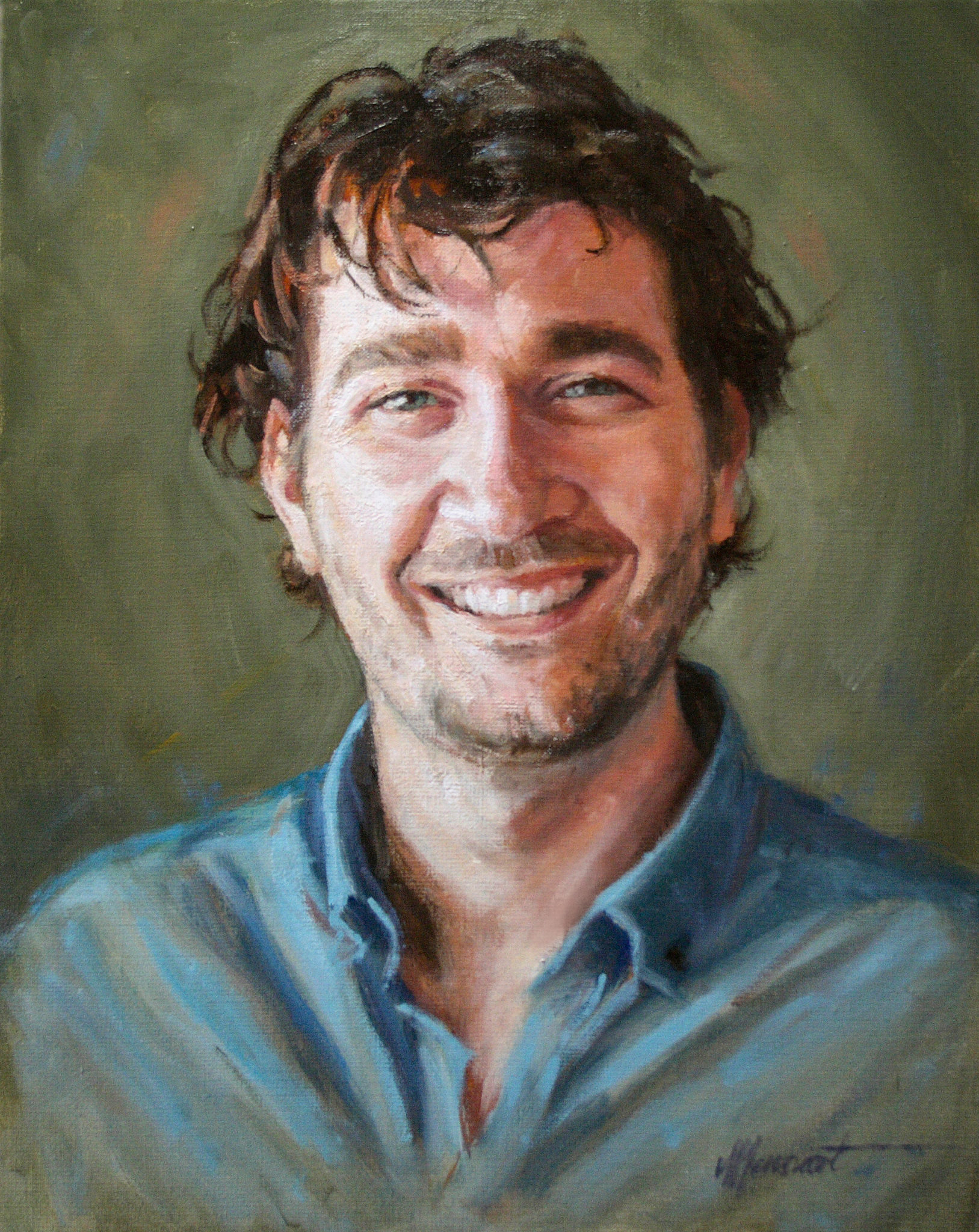 portret in opdracht schilderij