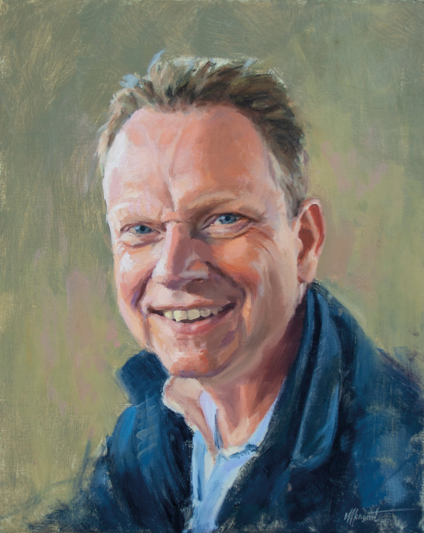 portret in opdracht schilderij